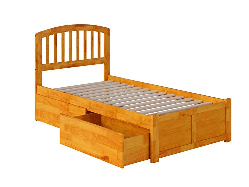 Atlantic Furniture Richmond Platform Bed with 2 Urban Bed Drawers