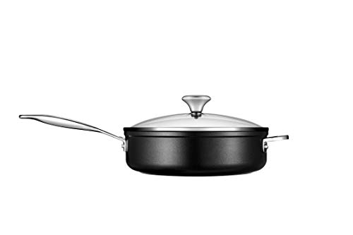 Le Creuset Toughened Nonstick PRO Saute Pan With Glass ...