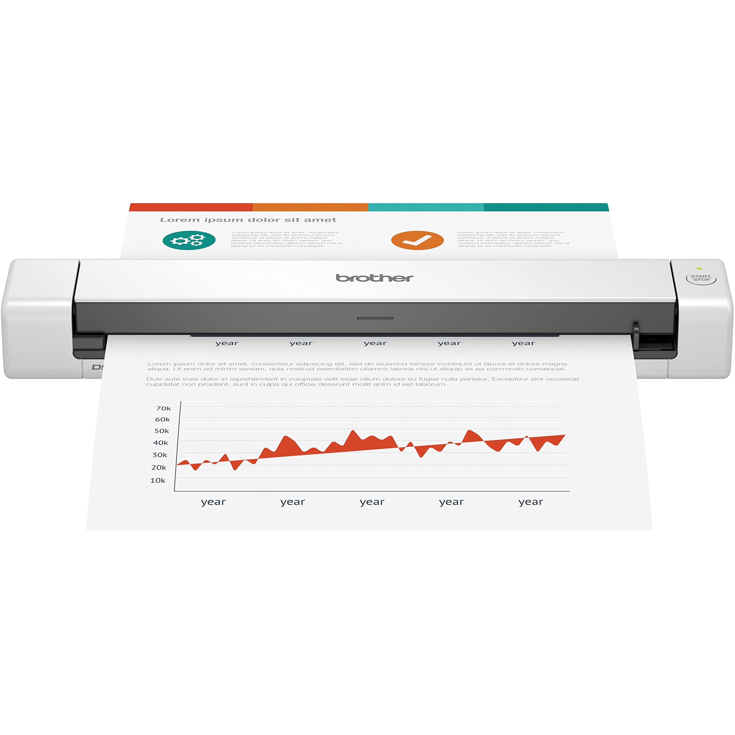 Brother Compact Mobile Document Scanner