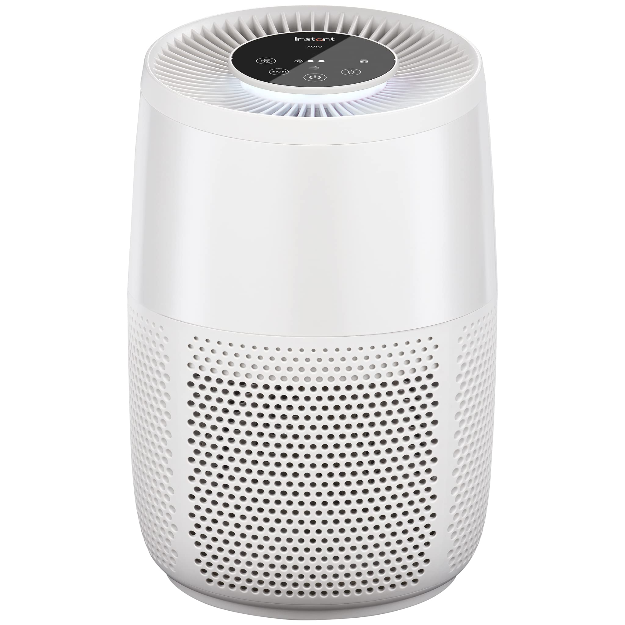 Instant HEPA Quiet Air Purifier, From the Makers of  Pot with Plasma Ion Technology for Rooms up to 630ft2; removes 99% of Dust, Smoke, Odors, Pollen & Pet Hair, for Bedrooms & Offices, Pearl