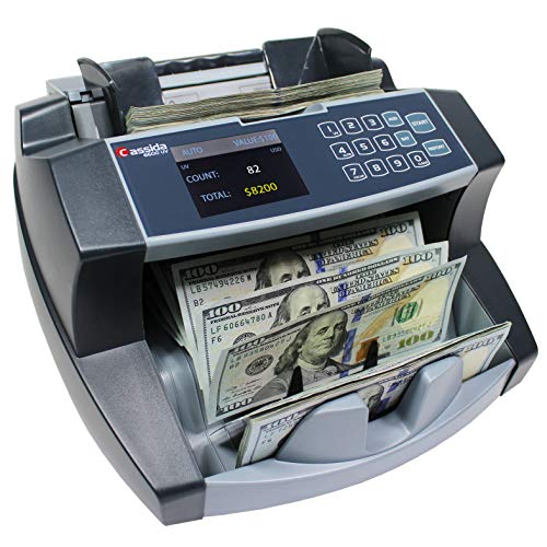 Cassida 6600 Business Grade Money Counting Machine with...