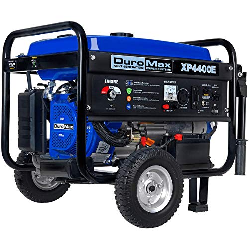 DuroMax XP4400E 4400 watt 7-Hp RV Grade Gas Generator w...