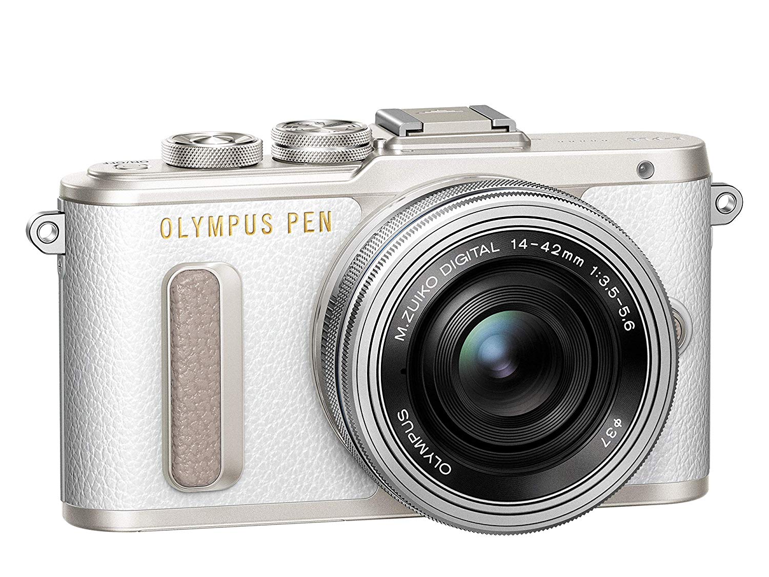 Olympus PEN E-PL8 14-42mm EZ lens kit [White][International Version, No Warranty]