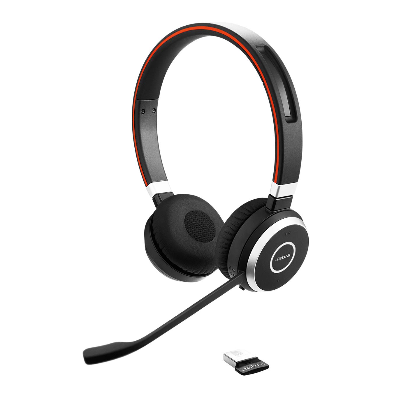 Jabra Evolve 65 MS Wireless Headset, Stereo – Includes ...