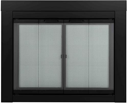 Pleasant Hearth AT-1001 1111 Fireplace Screen, Black