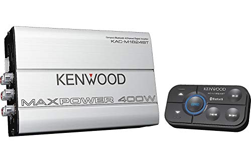 KENWOOD 1177524 Compact Automotive/Marine Amplifier Cla...