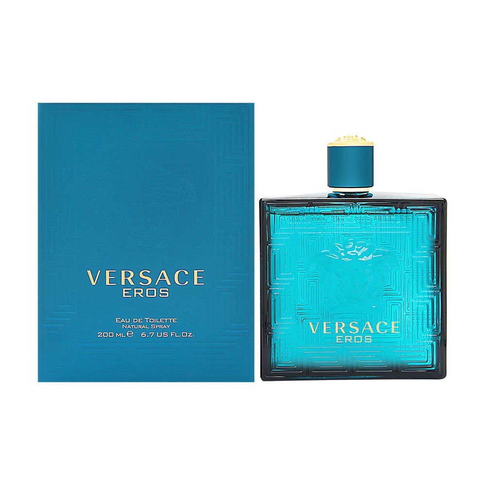 Versace Eros by  Eau De Toilette Spray 6.7 oz for Men - 100% Authentic