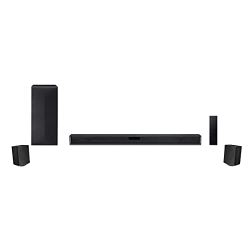 LG 4.1 Channel Soundbar with Surround Sound Speakers - ...