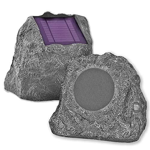 it.innovative technology Outdoor Rock Speaker Pair - Wi...