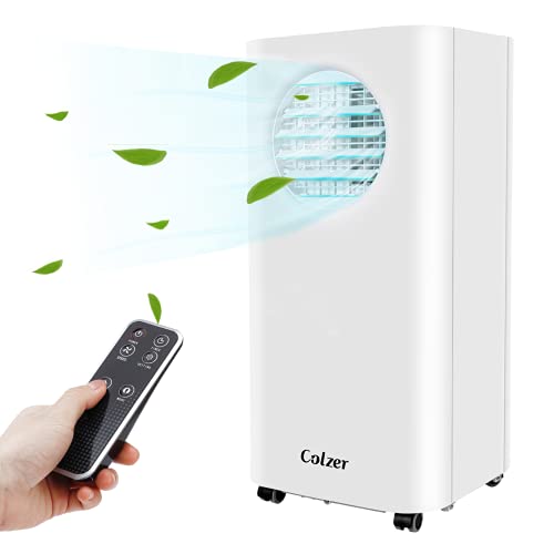 COLZER 3-in-1 Portable Air Conditioner for Bedroom, Living Room, Office with Remote Control White
