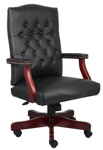 Boss Office Products Classic Executive Caressoft Chair ...