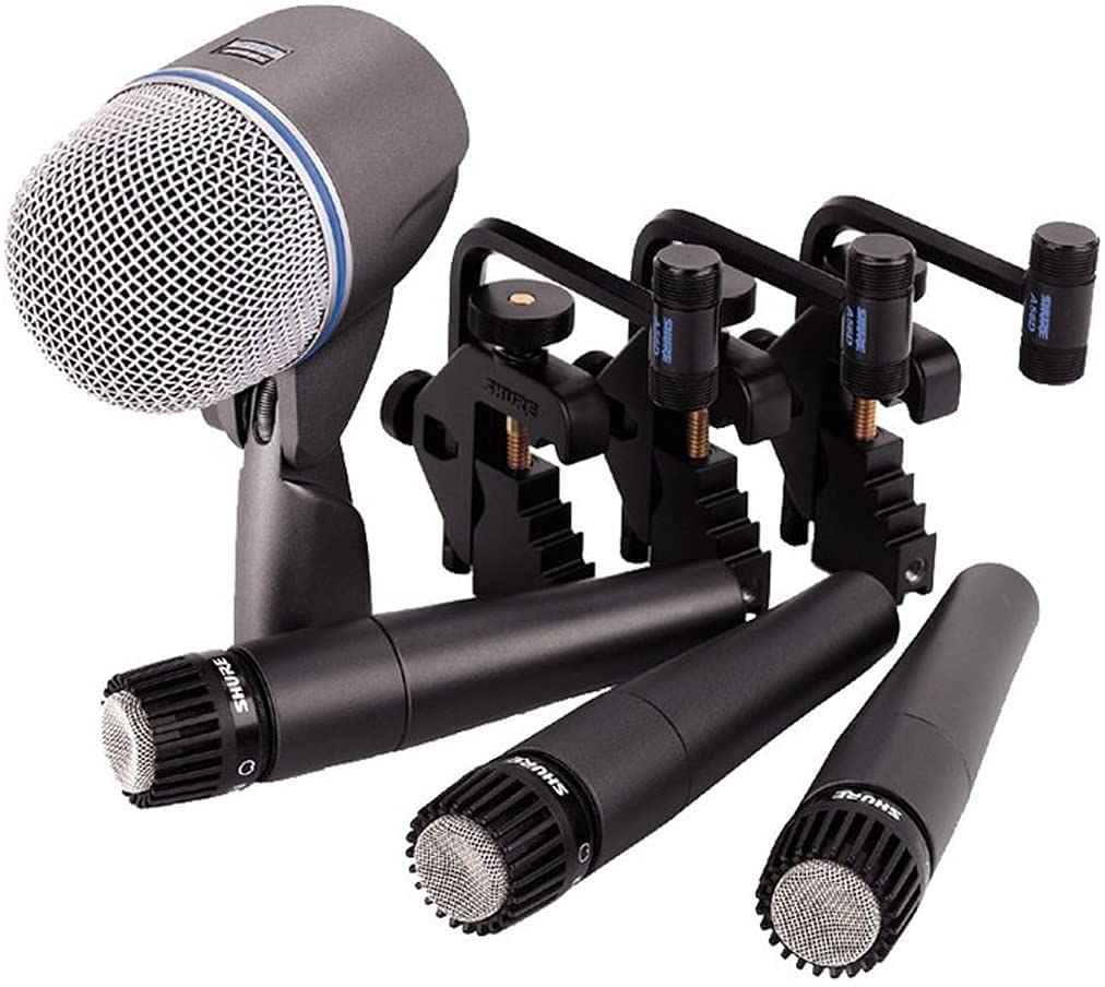 Shure Drum Microphone Kit for Performing and Recording ...