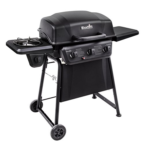 Char-Broil Classic 360 3-Burner Gas Grill with Side Bur...