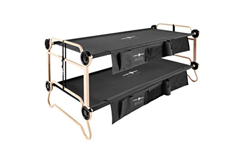 Disc-O-Bed XL Black with Organizers