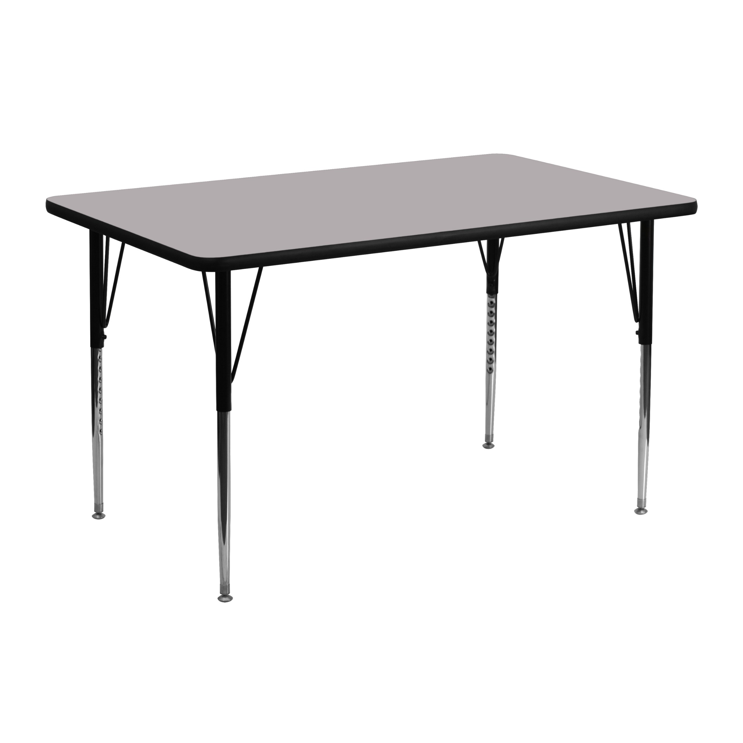 Flash Furniture 24 Rectangular Activity Table with Grey...