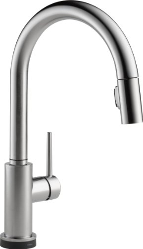 Delta Faucet Trinsic Single-Handle Touch Kitchen Sink F...