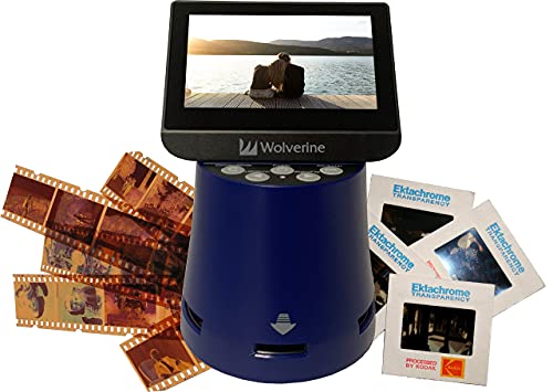 Wolverine Titan 8-in-1 High Resolution Film to Digital Converter with 4.3" Screen and HDMI Output