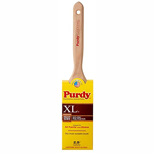 Purdy 2-1/2"  144100325 XL Elasco Flat Sash Paint Brush, Tynex Orel