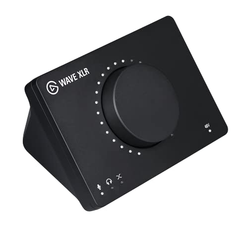 Elgato Wave XLR - Audio Mixer and 75 db Preamp for XLR ...