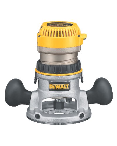 DEWALT DW618 2-1/4 HP Electronic Variable-Speed Fixed-B...