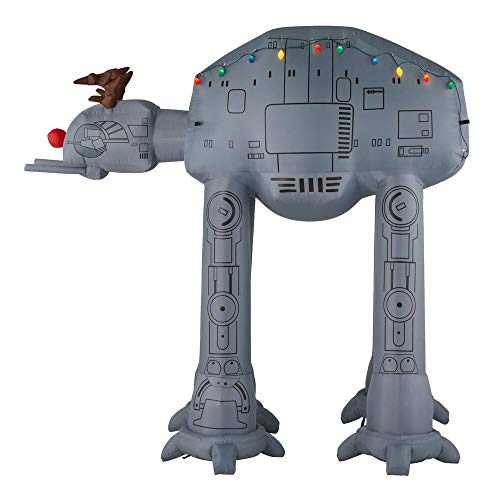 Gemmy 8.5Ft. Tall Christmas Inflatable Airblown Star Wars at-at Indoor/Outdoor Holiday Decoration
