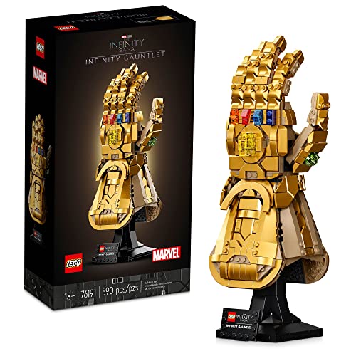LEGO Marvel Infinity Gauntlet Set 76191, Collectible Th...