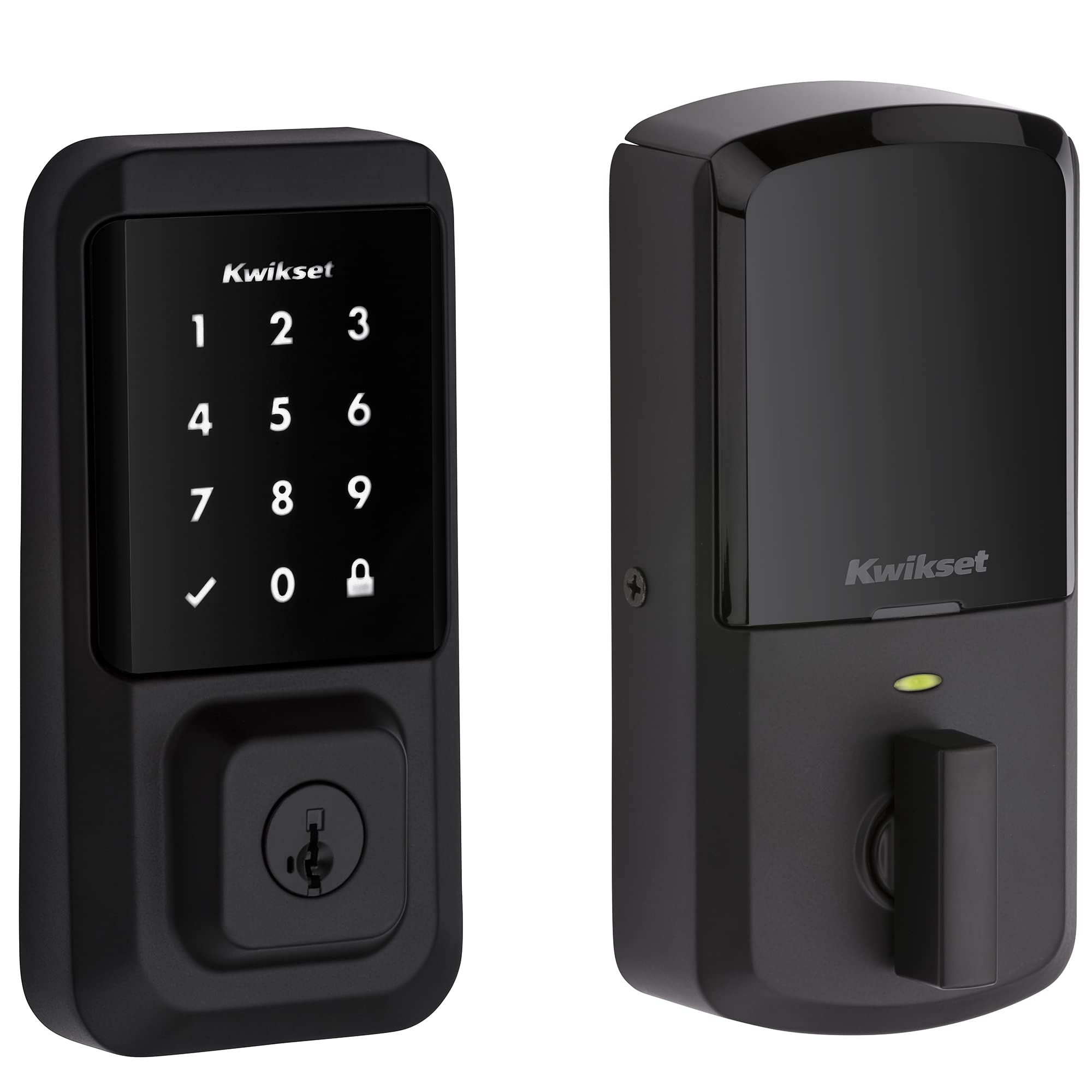 Kwikset 99390-001 Halo Wi-Fi Smart Lock Keyless Entry E...