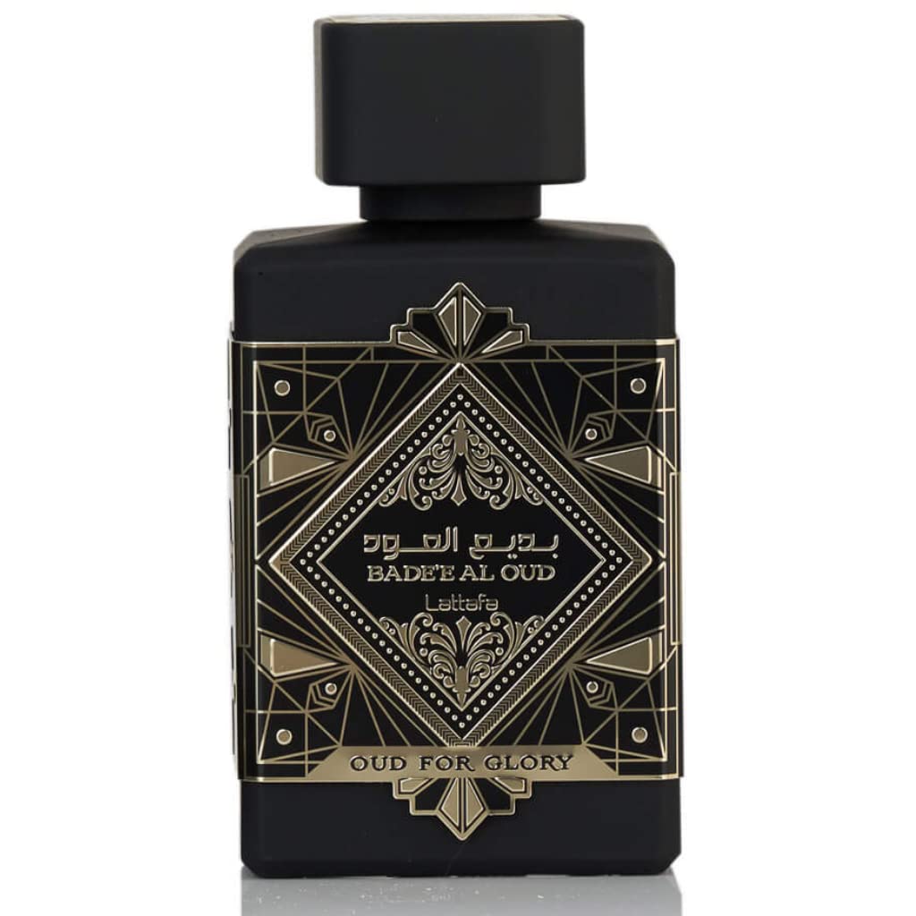 Lattafa Perfumes Bade'e Al Oud for Glory EDP - Eau de Parfum 100ML (3.4oz) | Oriental Alchemy | Niche Scent that Opens with Spicy Notes Over Base Notes of Agarwood and Patchouli