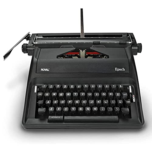 Royal 79100G Epoch Manual Typewriter (Black)
