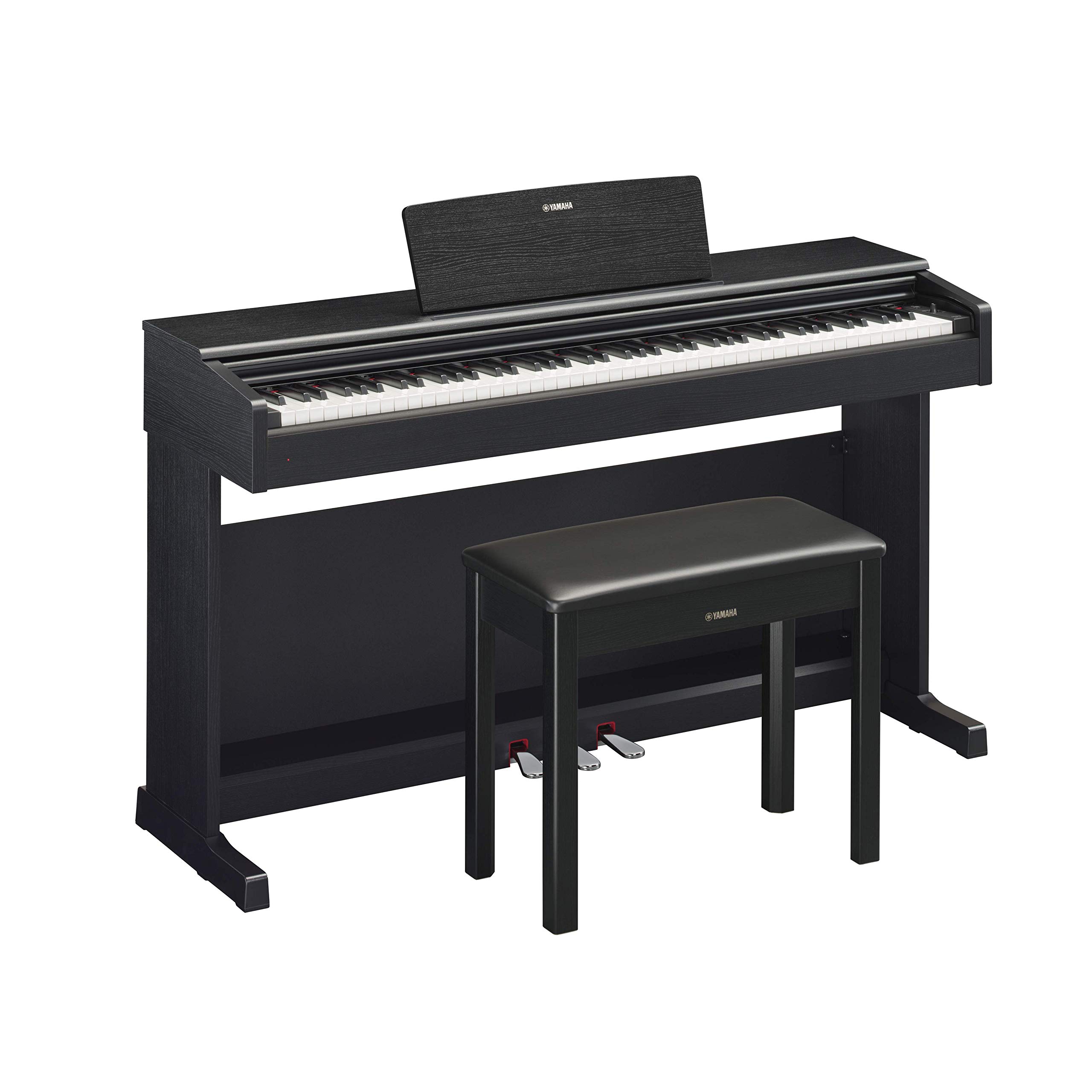 YAMAHA YDP144B Arius Series Digital Console Piano with Bench, Black
