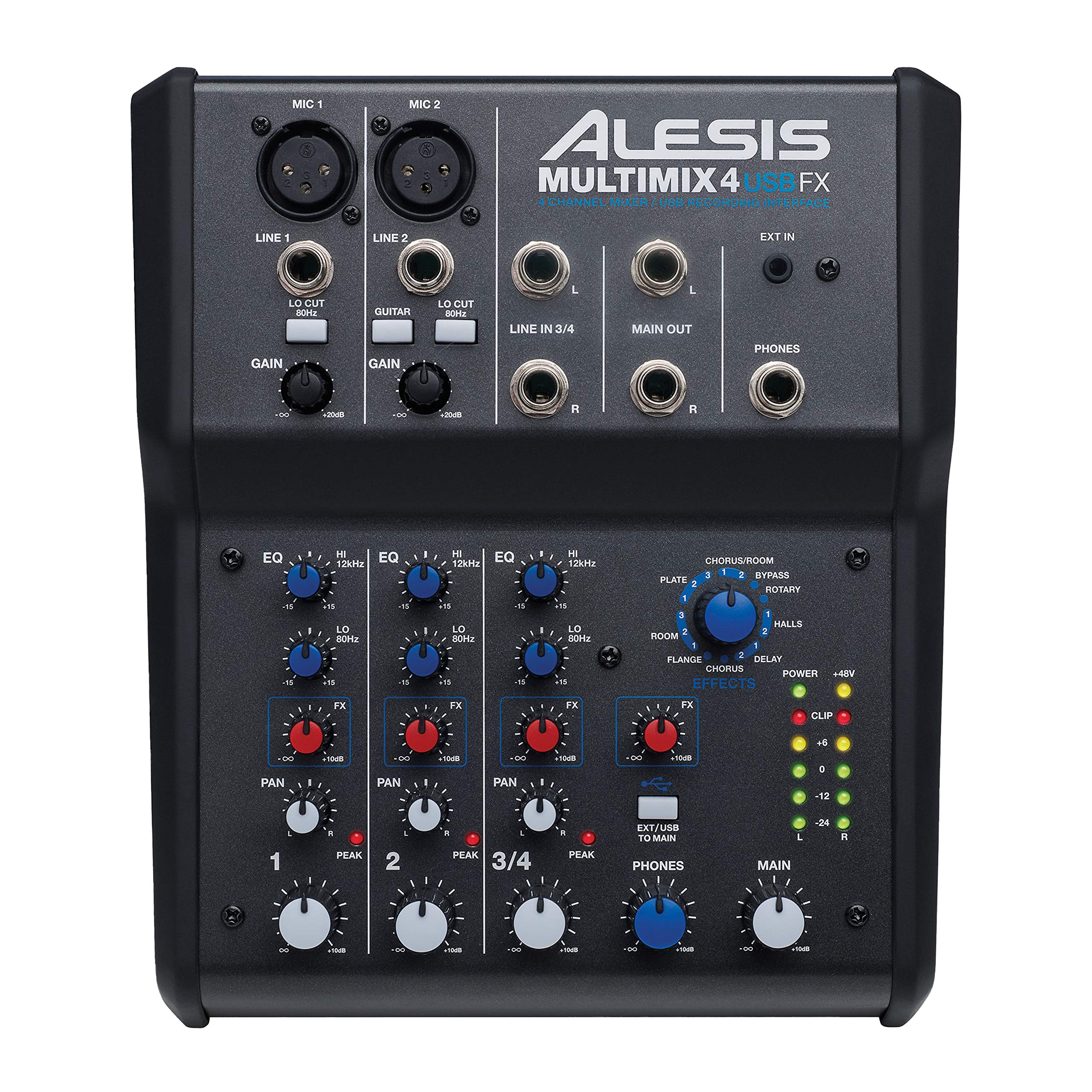 Alesis MultiMix USB FX | Channel Mixer with Effects &am...