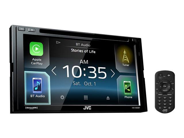 JVC KW-V830BT Double DIN Bluetooth In-Dash DVD/CD/AM/FM Car Stereo Receiver w/ 6.8