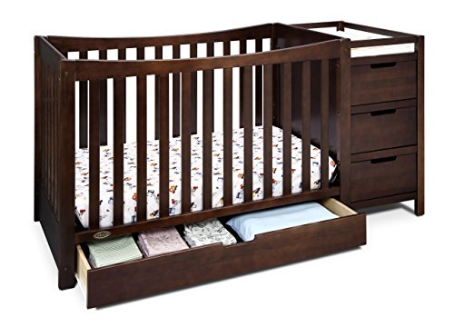 Storkcraft Graco Remi 4-in-1 Convertible Crib and Chang...