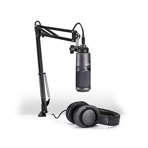 audio-technica AT2020USB+PK Vocal Microphone Pack for S...