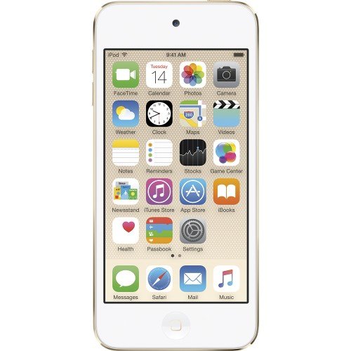 Apple iPod Touch 6th Generation 16GB Gold MKH02LL/A (Certified Refurbishd)
