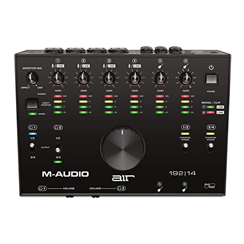 M-Audio AIR 192|14 - 8-In 4-Out USB Audio / MIDI Interf...