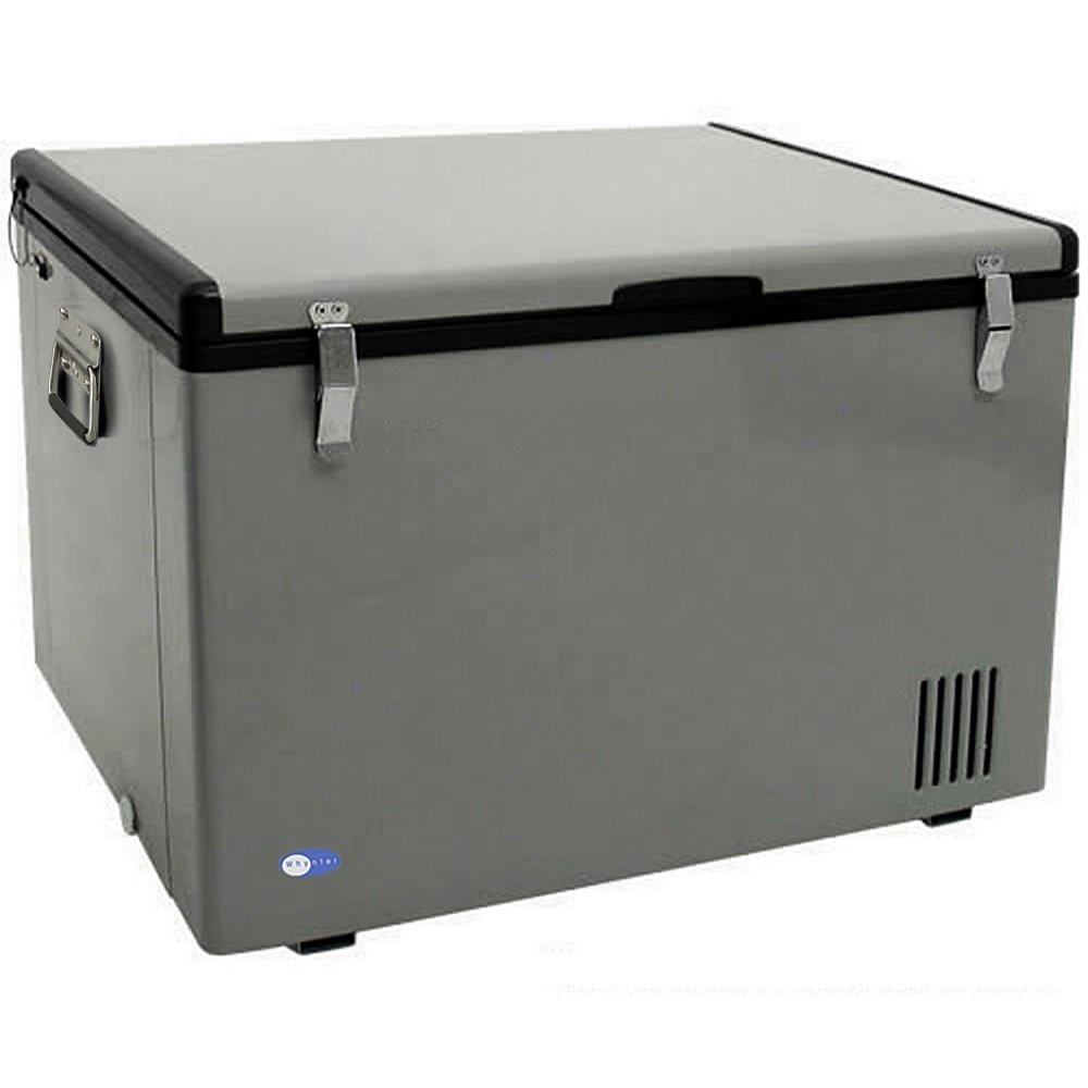 Whynter FM-85G 85 Quart Portable Fridge, AC 110V/ DC 12V True Freezer for Car