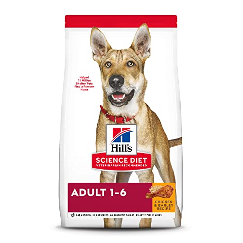 Hill's Science Diet Hill's Pet Nutrition Science Diet Dry Dog Food, Adult, Chicken & Barley Recipe, 35 lb. Bag