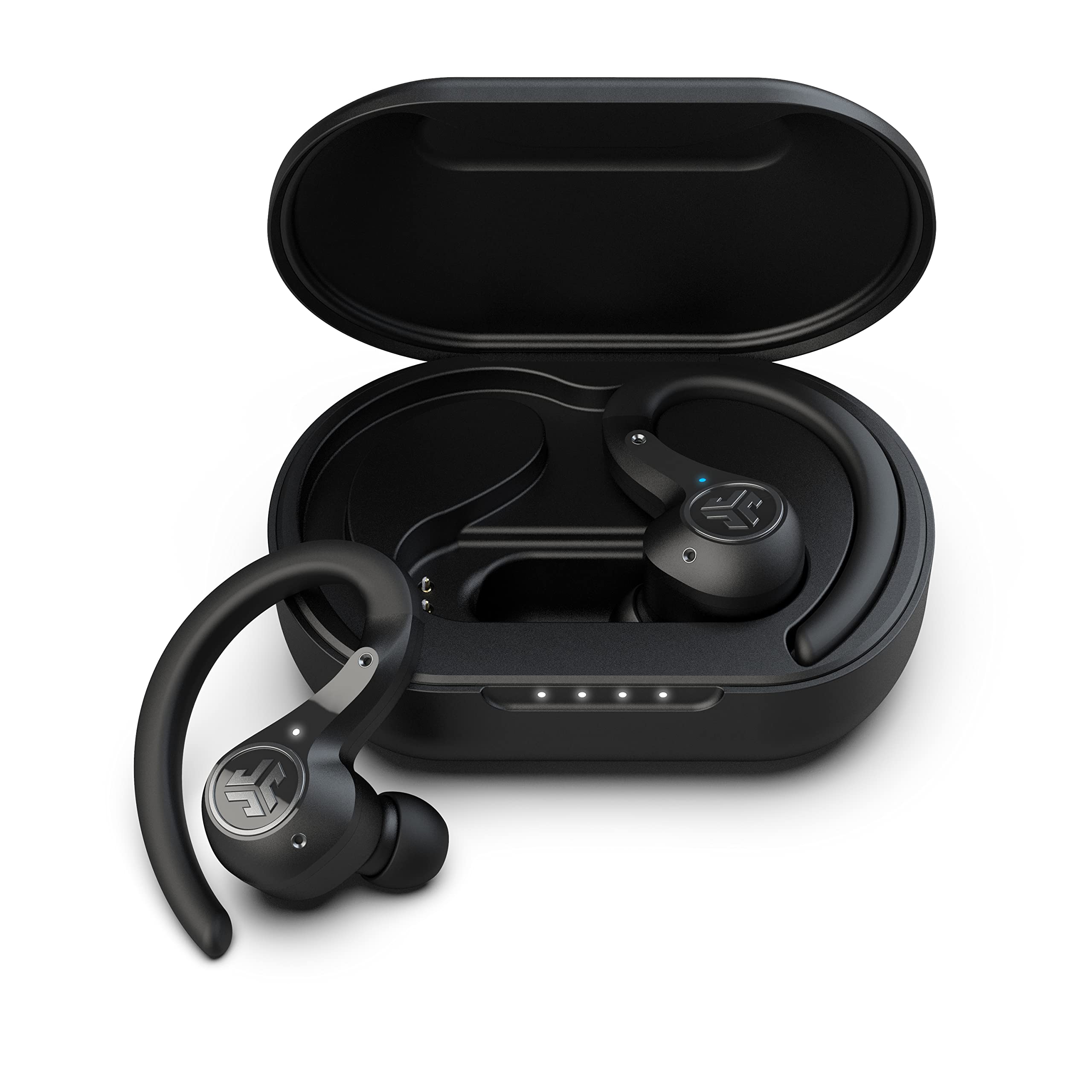 JLAB Epic Air Sport ANC True Wireless Bluetooth 5 Earbuds | Headphones for Working Out | IP66 Sweatproof | 15-Hour Battery Life, 55-Hour Charging Case | Music Controls | 3 EQ Sound Settings