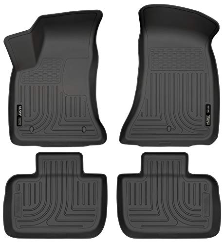Husky Liners Black 98061 Front & 2nd Seat Floor Liners Fits 11-19 300/Charger RWD