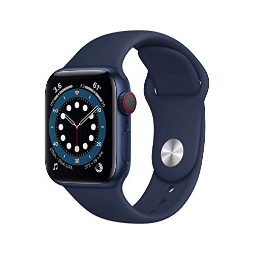 Apple  Watch Series 6 (GPS + Cellular, 40mm) - Blue Alu...