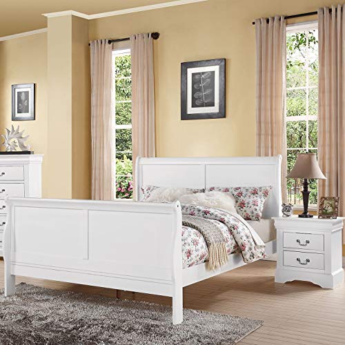 Acme Furniture ACME Louis Philippe III Queen Bed - 24500Q - White