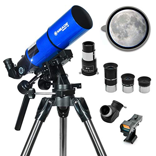 Meade Instruments Instruments - Infinity 80mm Aperture, Portable Refracting Astronomy Telescope for Kids & Beginners - Multiple Eyepieces & Accessories Included - STEM Activities for Children & Adults