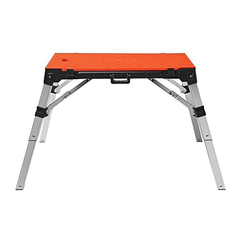 Disston 30140 4 in 1 Portable Workbench, Orange