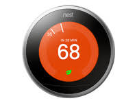 NESFH Nest Learning Thermostat 3rd Generation, Stainles...