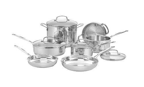 Cuisinart 77-11G Chef's Classic Stainless 11-Piece Cook...