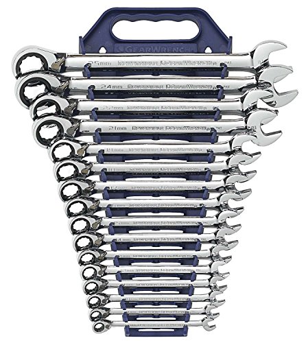 Gearwrench 16 Pc. 12 Pt. Reversible Ratcheting Combinat...