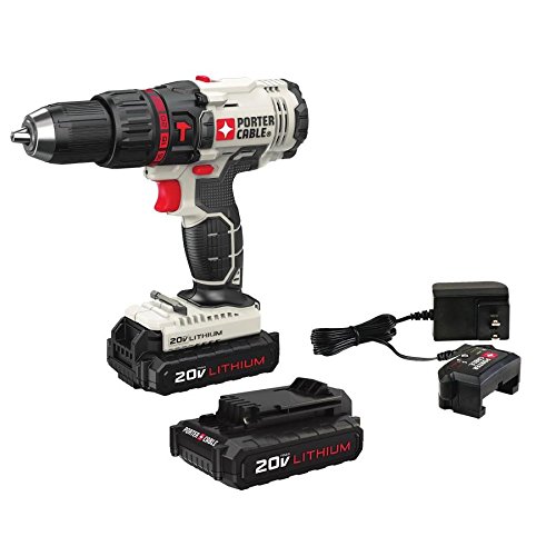 Porter-Cable 20V MAX Hammer Drill Kit, Compact (PCC621L...