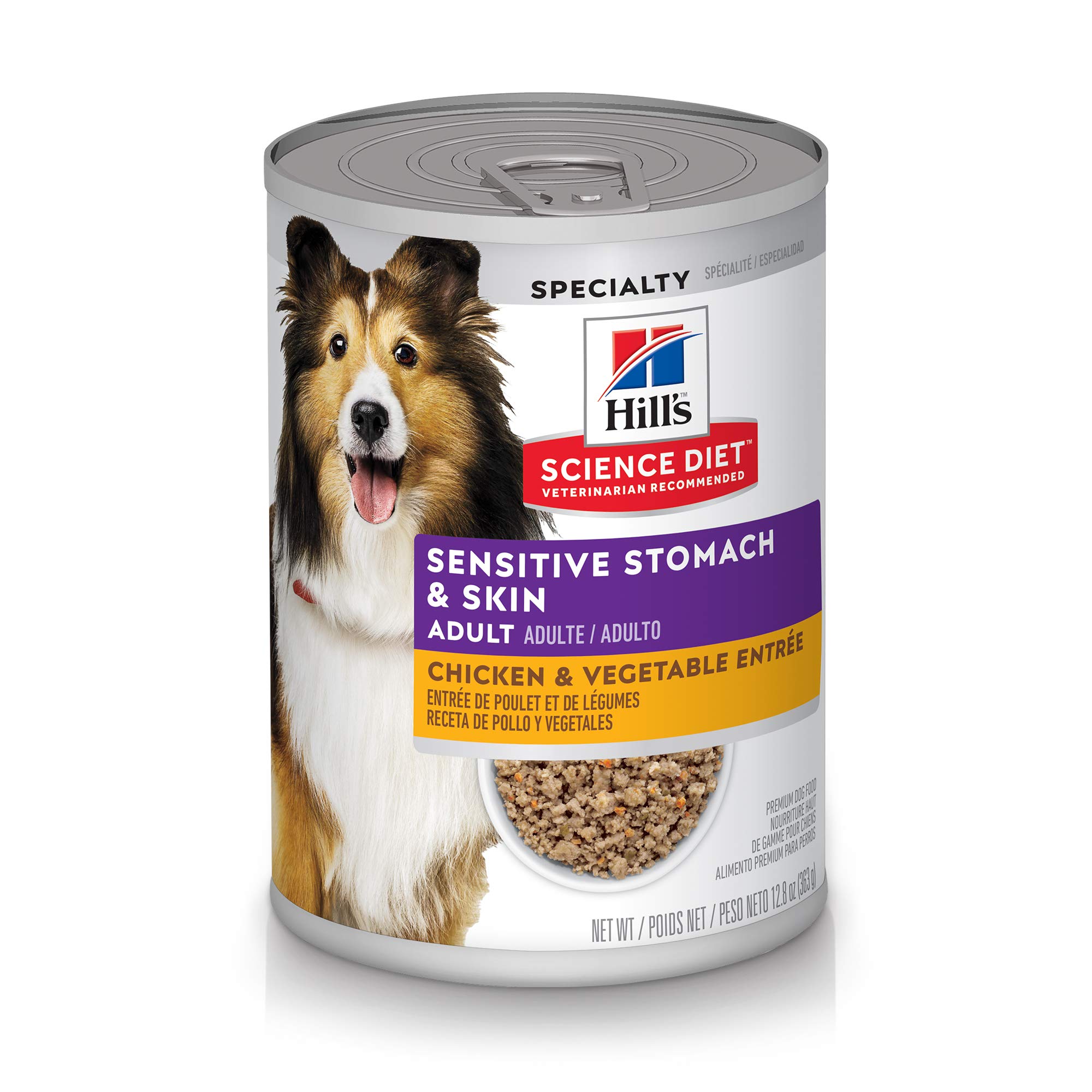 Hill's Science Diet Wet Dog Food, Adult, Sensitive Stom...