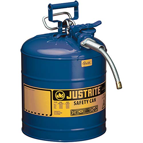 Justrite Type II AccuFlow Steel Safety Can for flammabl...